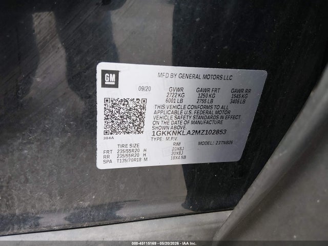 GMC Acadia Fwd Sle