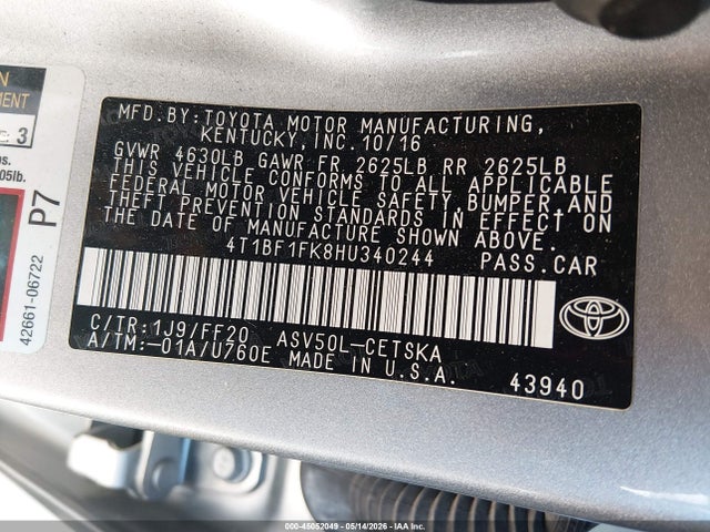 Toyota Camry Se