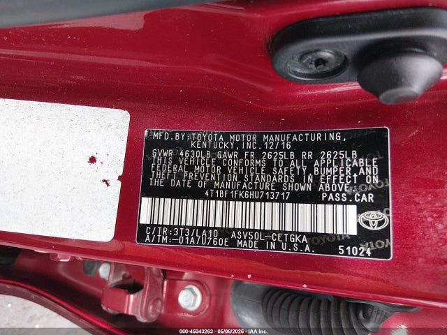 Toyota Camry Xle