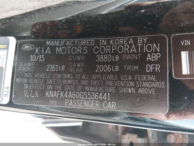 Kia Forte Lx