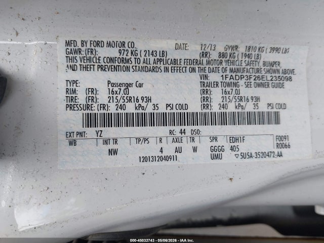 Ford Focus Se
