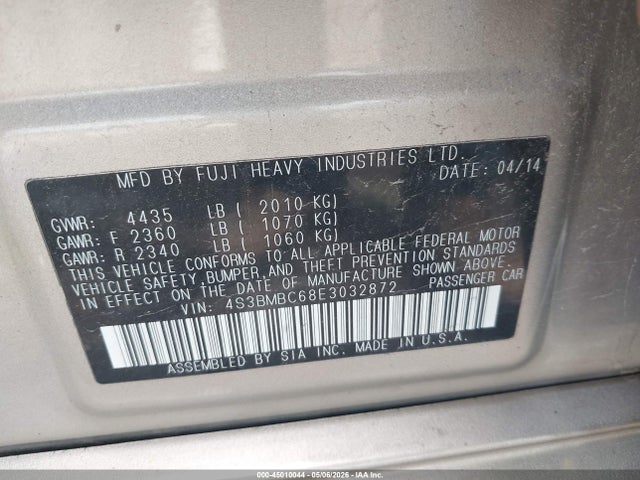 Subaru Legacy 2.5i Premium