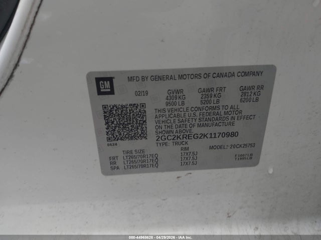 Chevrolet Silverado 2500 Wt