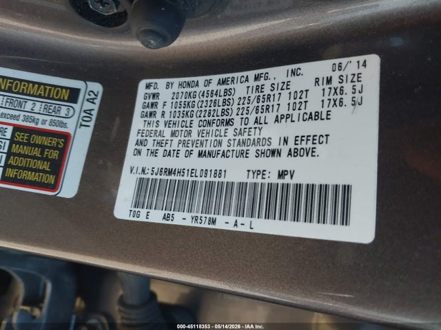 Honda CR-V Ex