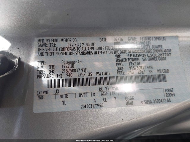 Ford Focus Se