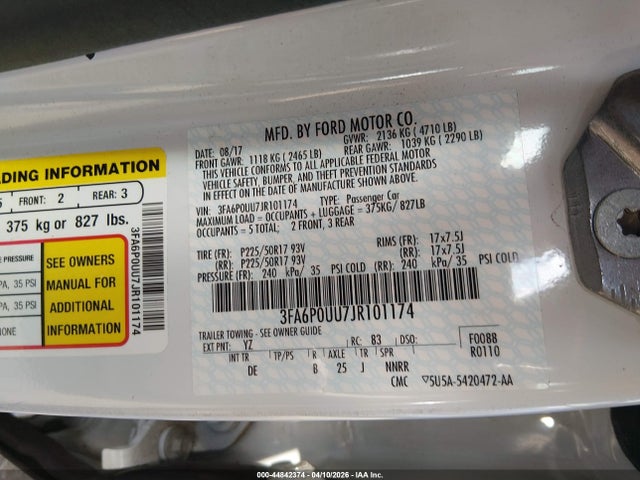Ford Fusion S
