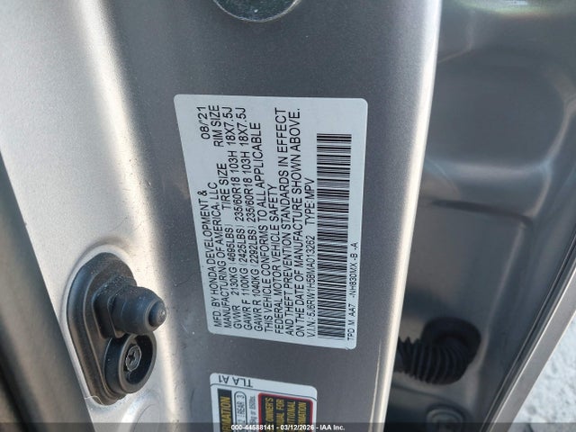 Honda CR-V 2wd Ex