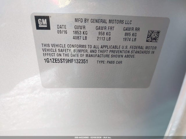Chevrolet Malibu 1lt