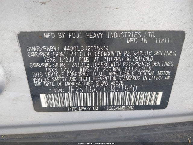 Subaru Forester 2.5x