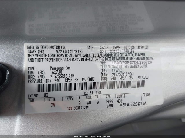 Ford Focus Se