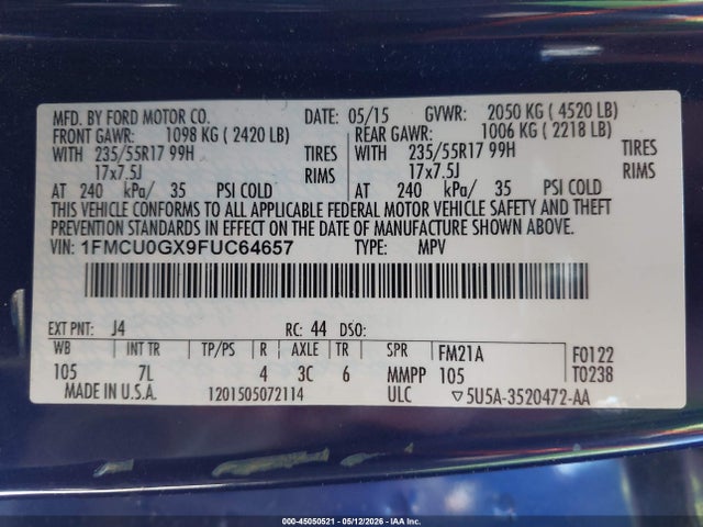Ford Escape Se