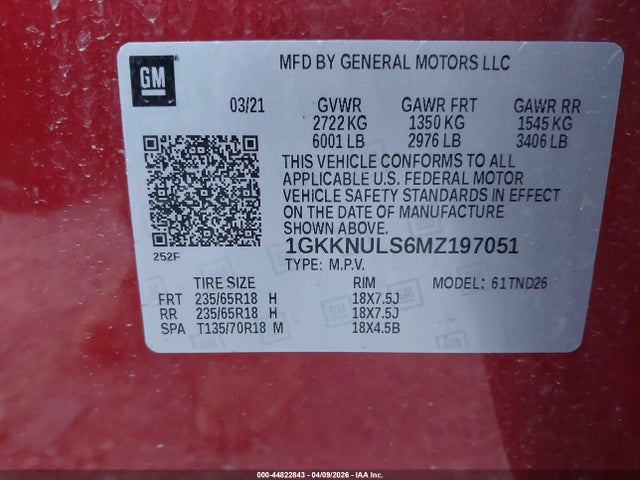 GMC Acadia Awd Slt