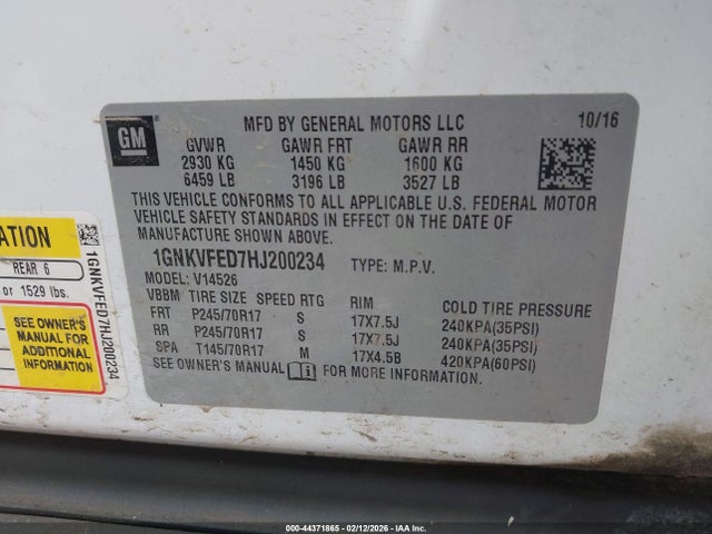 Chevrolet Traverse Ls