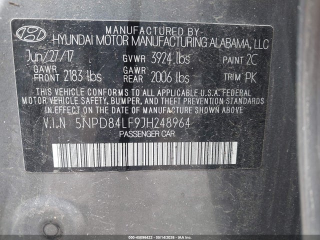 Hyundai ELANTRA Sel
