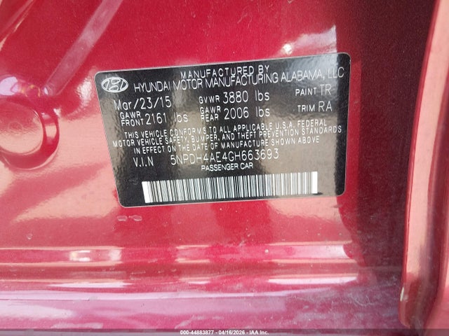 Hyundai ELANTRA Se
