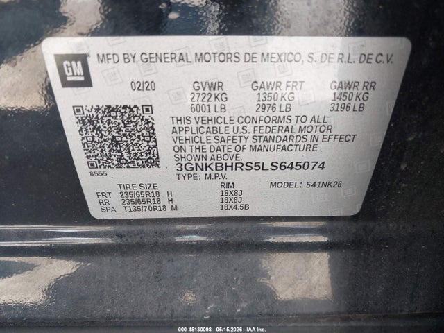 Chevrolet Blazer Awd 2lt