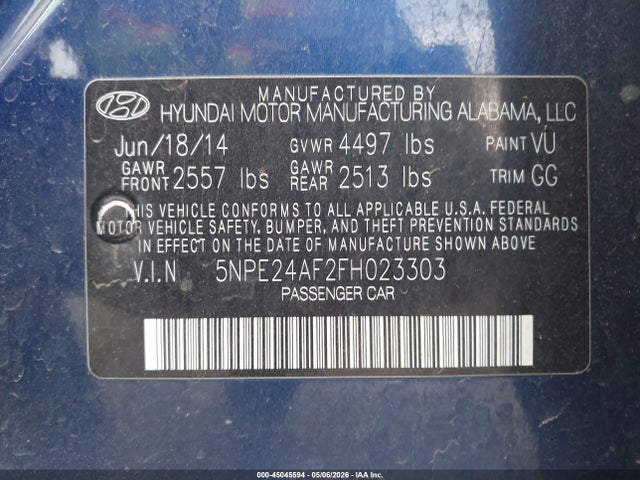 Hyundai SONATA Se