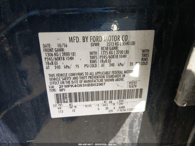 Ford Edge Se