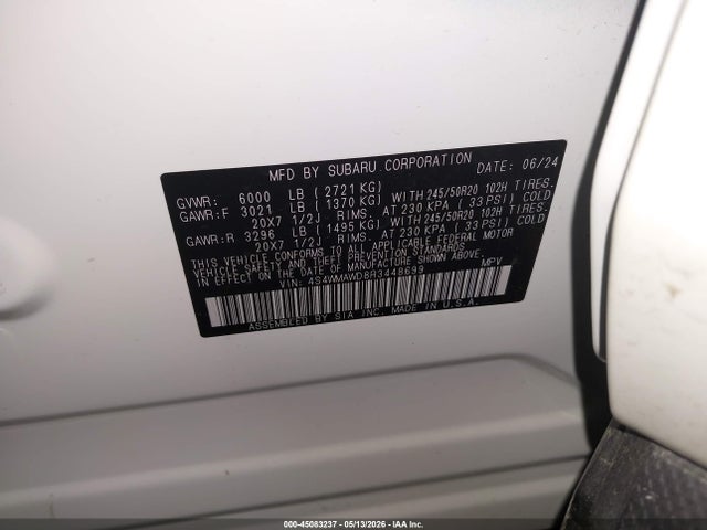 Subaru Ascent Touring 7-passenger
