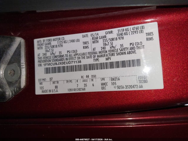 Ford Escape Titanium