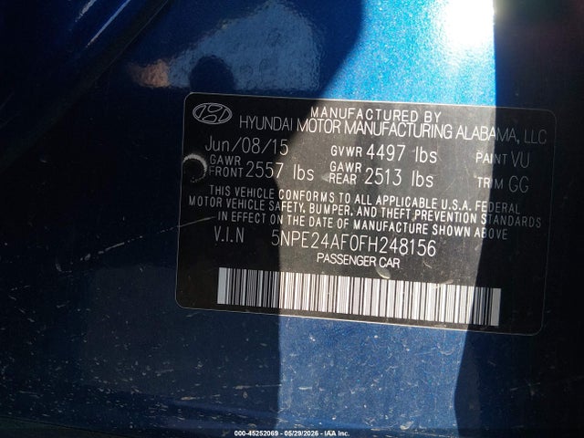 Hyundai SONATA Se