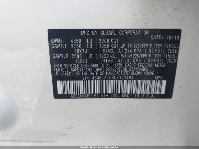 Subaru Outback Limited