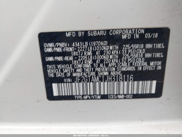 Subaru Crosstrek 2.0i Limited