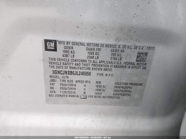 Chevrolet Trax Ls