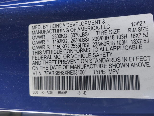 Honda CR-V Hybrid Sport-l