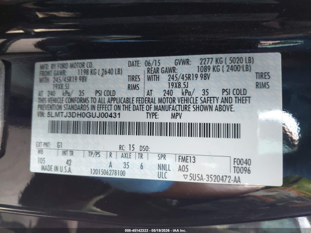 Lincoln MKC Reserve
