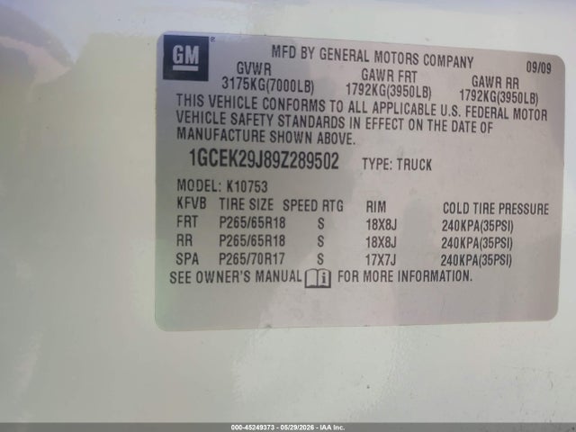 Chevrolet Silverado 1500 Lt