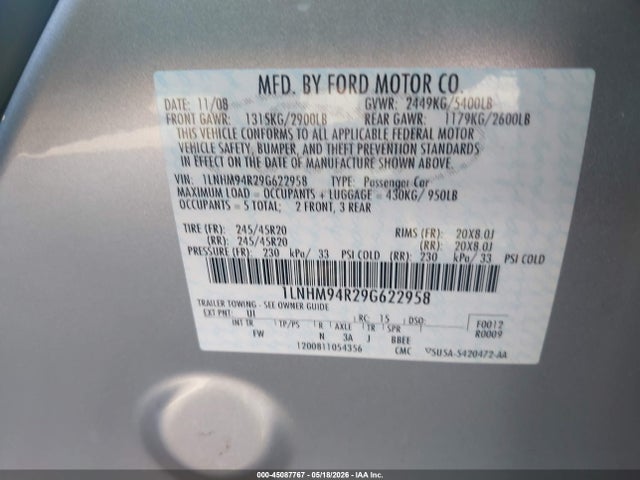 Lincoln MKS