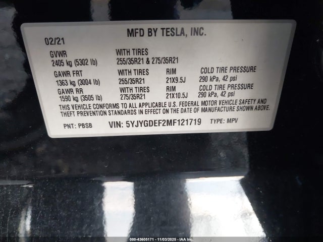 Tesla Model Y Performance Dual Motor All-wheel Drive