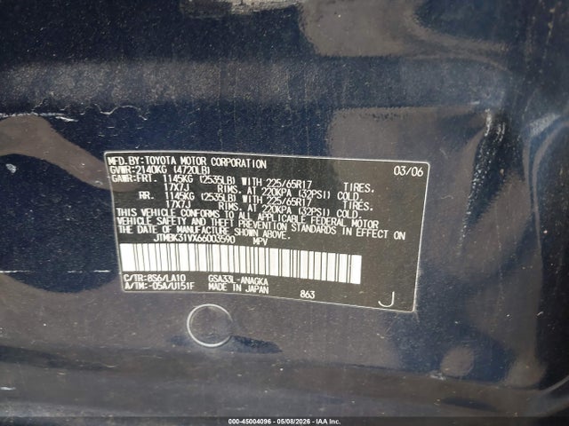 Toyota RAV4 Limited V6