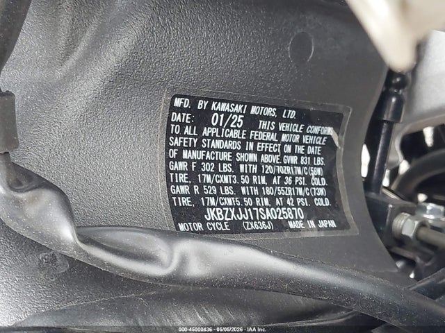 Kawasaki Zx636 K