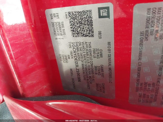 Chevrolet Silverado 1500 4wd  Standard Bed Lt