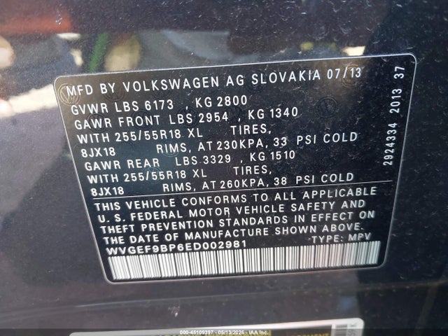 Volkswagen Touareg 3.6l Sport
