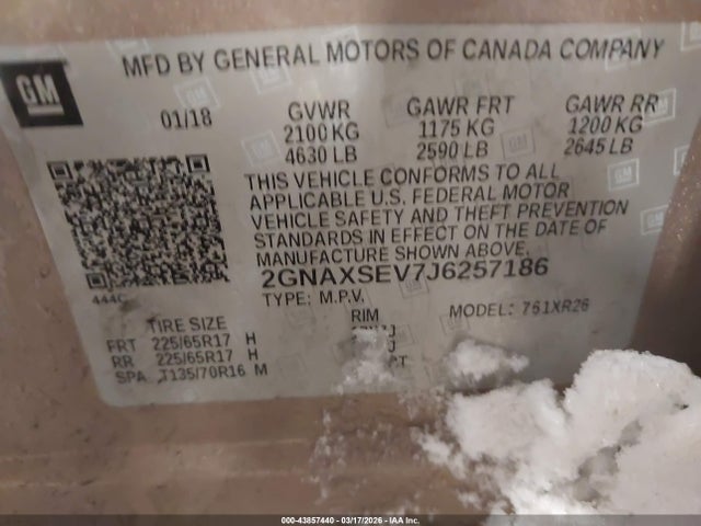 Chevrolet Equinox Lt