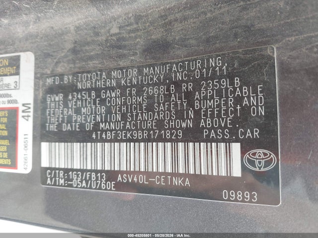 Toyota Camry Le