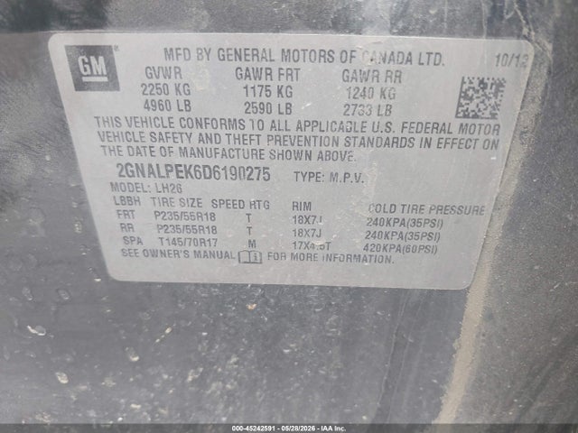 Chevrolet Equinox 2lt