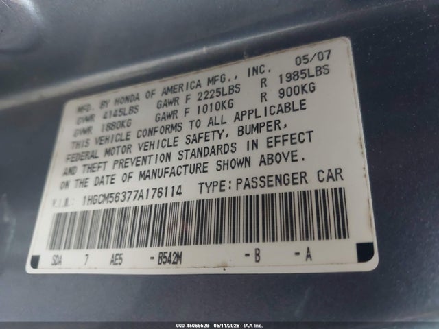 Honda Accord 2.4 Se