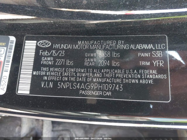 Hyundai ELANTRA Sel