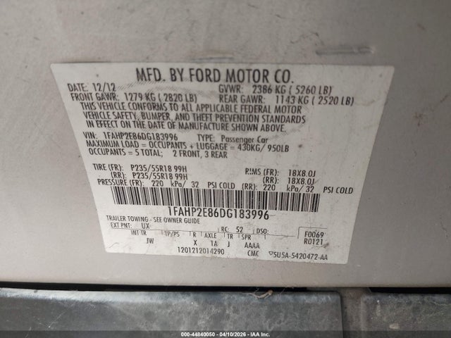 Ford Taurus Sel