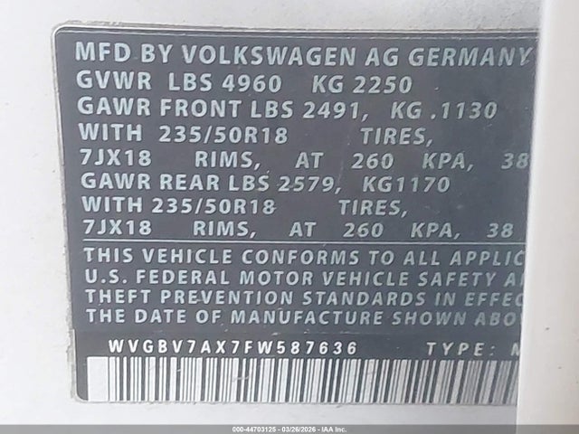 Volkswagen Tiguan Se