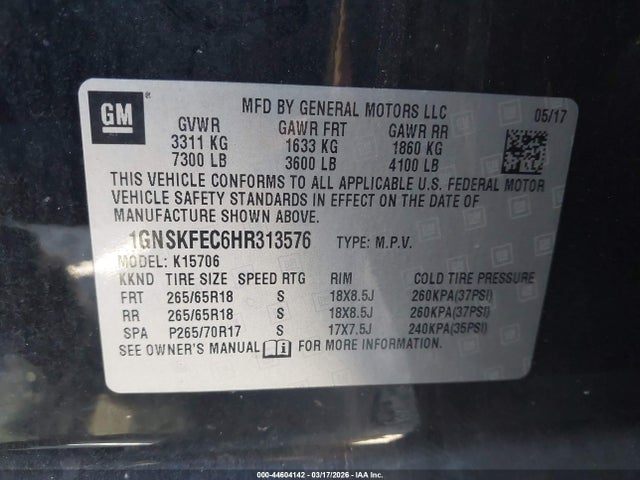 Chevrolet Tahoe Commercial Fleet