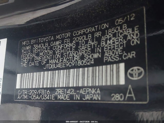 Toyota Corolla Le