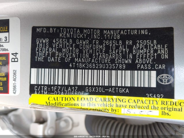 Toyota Avalon Xls