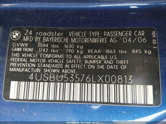 BMW Z Series 3.0si