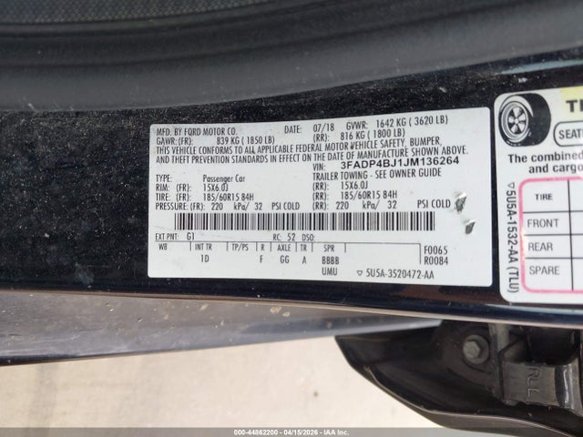 Ford Fiesta Se