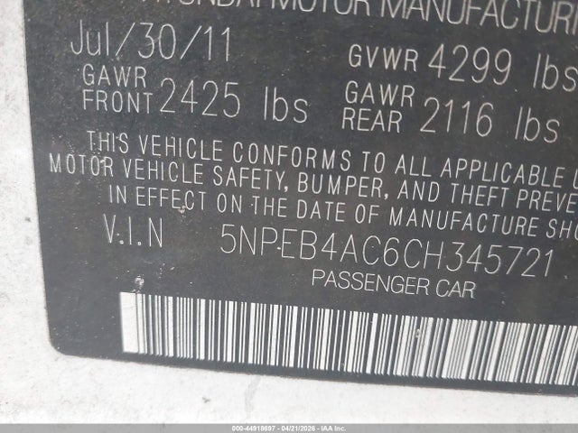 Hyundai SONATA Gls